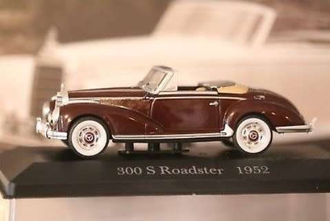 Mercedes-Benz 300 S Roadster 1952 maroon Vitesse NEW+boxed FREE Delivery ex SA #4497 instant wheels