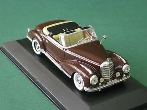 Mercedes-Benz 300 S Roadster 1952 maroon Vitesse NEW+boxed FREE Delivery ex SA #4497 instant wheels