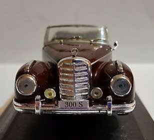 Mercedes-Benz 300 S Roadster 1952 maroon Vitesse NEW+boxed FREE Delivery ex SA #4497 instant wheels