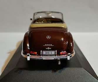 Mercedes-Benz 300 S Roadster 1952 maroon Vitesse NEW+boxed FREE Delivery ex SA #4497 instant wheels