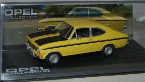 Opel Kadett B Coupe 1965/73 yellow 1/43 IXO NEW+boxed  #4494 instant wheels