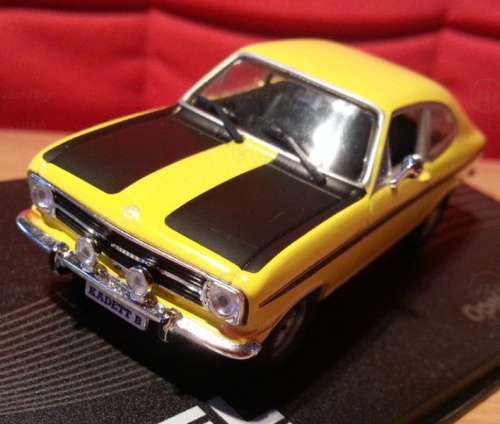 Opel Kadett B Coupe 1965/73 yellow 1/43 IXO NEW+boxed  #4494 instant wheels