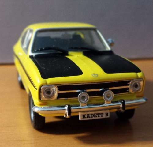 Opel Kadett B Coupe 1965/73 yellow 1/43 IXO NEW+boxed  #4494 instant wheels