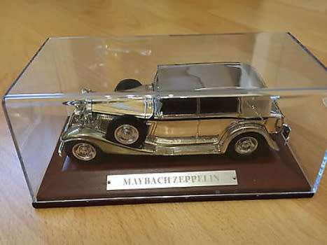 Maybach Zeppelin 1928 TheSilverCarCollection 1/43 IXO NEW+boxed  #4492 instant wheels