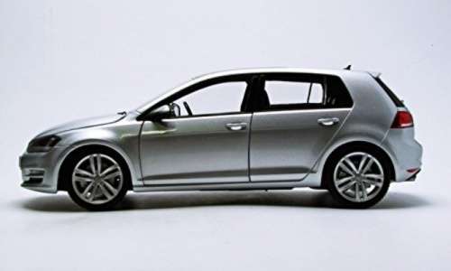 Volkswagen Golf VII 5-door 2015 silver 1/43 VW DlrEdtn NEW+boxed  #4489 instant wheels