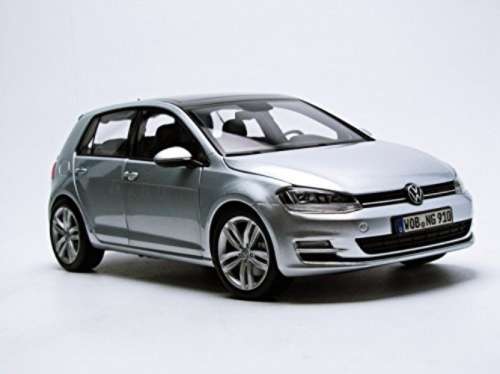 Volkswagen Golf VII 5-door 2015 silver 1/43 VW DlrEdtn NEW+boxed  #4489 instant wheels