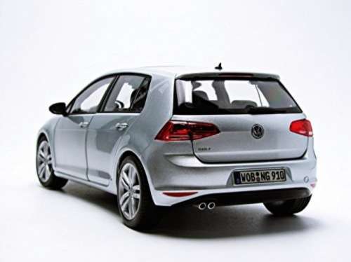 Volkswagen Golf VII 5-door 2015 silver 1/43 VW DlrEdtn NEW+boxed  #4489 instant wheels