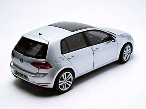 Volkswagen Golf VII 5-door 2015 silver 1/43 VW DlrEdtn NEW+boxed  #4489 instant wheels
