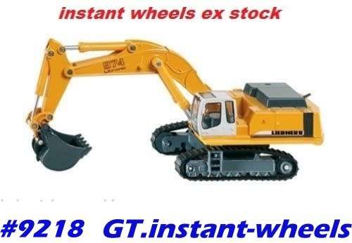 Liebherr hydraulic Excavator 1/87 SIKU Super NEW+boxed free delivery ex SA #9218 instant wheels