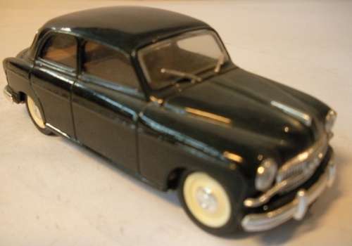 Fiat 1400 sedan 1956 black 1/43 Brumm NEW+showcased  #4533 instant wheels