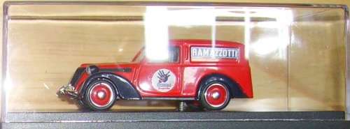 Fiat 1100E van 1940 red Ramazotti 1/43 NEW+showcased  #4528 instant wheels