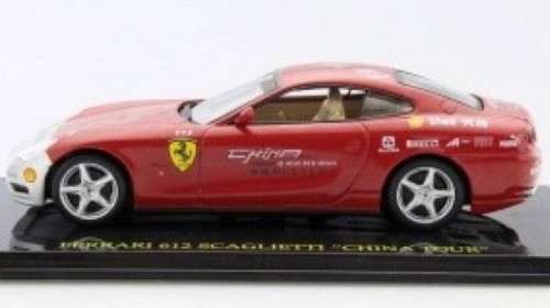 Ferrari 612 Scaglietti 2005 ChinaTour red 1/43 IXO NEWinBlister  #4548 instant wheels