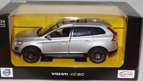 Volvo XC60 2016 silver 1/24 Rastar NEW+boxed  #2177 instant wheels