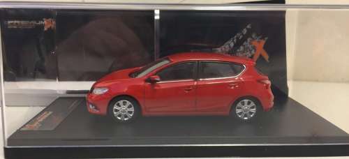 Nissan Pulsar 2015 red 1/43 PremiumX NEW+boxed  #4537 instant wheels