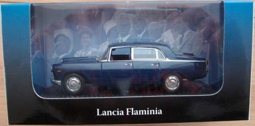 Lancia Flamininia 1960 dk.blue 1/43 IXO NEW+boxed  #4542 instant wheels