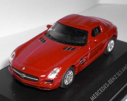 Mercedes-Benz SLS AMG 2012 dark-red 1/87 Welly NEW+boxed  #9359 instant wheels