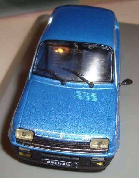 Renault 5 Alpine 1976 blue-met 1/18 GTI-Cllctn/IXO NEW+boxed  #4544 instant wheels