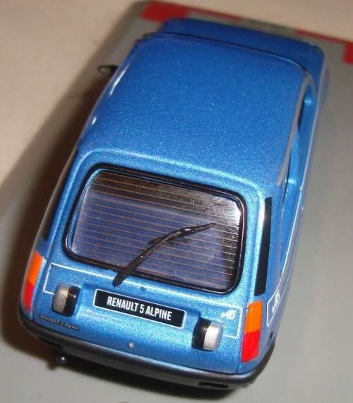 Renault 5 Alpine 1976 blue-met 1/18 GTI-Cllctn/IXO NEW+boxed  #4544 instant wheels