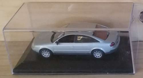 Audi A6 C5 2005 silver 1/43 Minichamps NEW+showcased  #5018 instant wheels