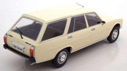 Peugeot 504 Break 1976 white MGC/resin model NEW+boxed FREE delivery #8998 instant wheels