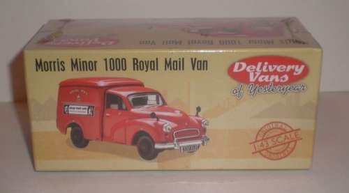 Morris Minor 1000 Royal Mail Van 1955 red 1/43 IXO NEW+boxed  #5003 instant wheels