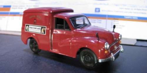 Morris Minor 1000 Royal Mail Van 1955 red 1/43 IXO NEW+boxed  #5003 instant wheels