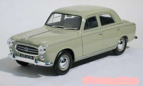 Peugeot 403 1964 grey 1/43 IXO NEW+boxed  #5004 instant wheels