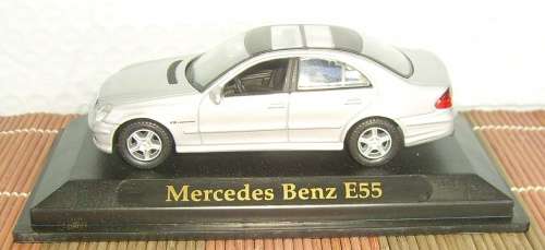 Mercedes-Benz E55 2000 silver 1/43 Road Signature NEW+boxed  #5011 instant wheels