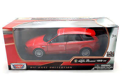 Alfa Romeo 159 StationWagon 2011 red 1/24 Motormax NEW+boxed   #2179 instant wheels