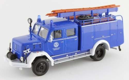 Magirus 150D 10F TLF16 THW Emergency Veh. 1964 bl1/43 Road Signature NEW+boxed  #5904 instant wheels