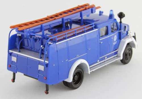 Magirus 150D 10F TLF16 THW Emergency Veh. 1964 bl1/43 Road Signature NEW+boxed  #5904 instant wheels