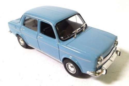 Simca 1000 1967 blue 1/43 IXO NEWinBlister  #4620 instant wheels