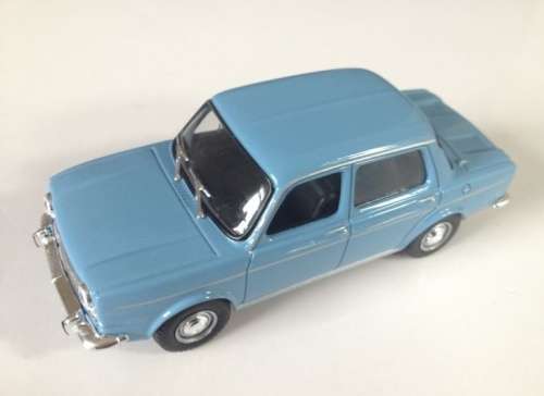 Simca 1000 1967 blue 1/43 IXO NEWinBlister  #4620 instant wheels