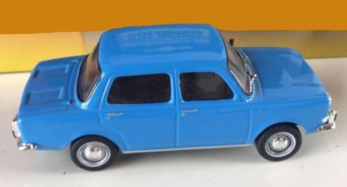 Simca 1000 1967 blue 1/43 IXO NEWinBlister  #4620 instant wheels