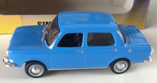 Simca 1000 1967 blue 1/43 IXO NEWinBlister  #4620 instant wheels