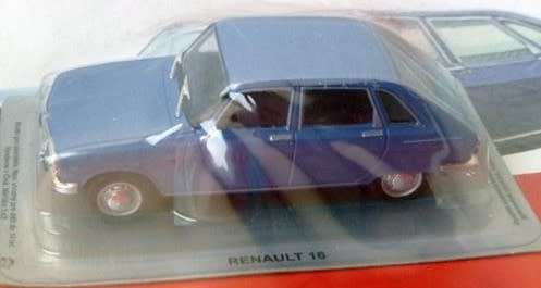 Renault 16 1972 blue 1/43 IXO NEWinBlister  #4674 instant wheels