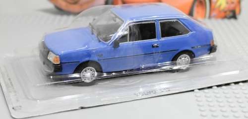 Volvo 343 1987 blue 1/43 IXO NEWinBlister #4675 instant wheels