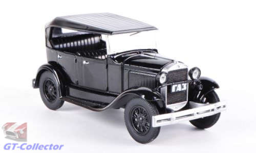 GAZ A black 1/43 IXO NEWinBlister  #5035 instant wheels