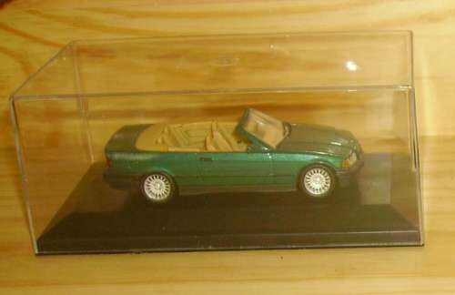 BMW 3-series cabriolet E36/2C 1992 green-met 1/43 Solido NEW+showcased  #5058 instant wheels