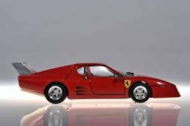 Ferrari 512 BB 1981 red 1/43 Brumm NEW+showcased  #5062 instant wheels