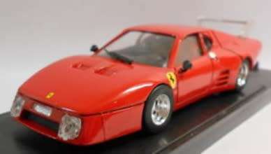 Ferrari 512 BB 1981 red 1/43 Brumm NEW+showcased  #5062 instant wheels