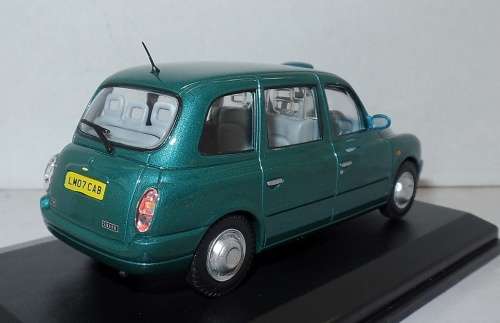Austin TX4 London Taxi 2009 green 1/43 Oxford NEW+showcased  #5065 instant wheels