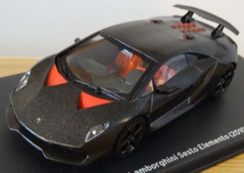 Lamborghini SESTO ELEMENTO 2010 carbon 1/43 IXO NEW+boxed   #5053 instant wheels