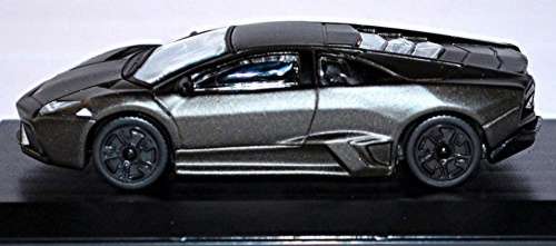 Lamborghini Reventon 2007 matte-black 1/43 LEO/IXO NEW+boxed   #5054 instant wheels