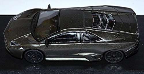 Lamborghini Reventon 2007 matte-black 1/43 LEO/IXO NEW+boxed   #5054 instant wheels