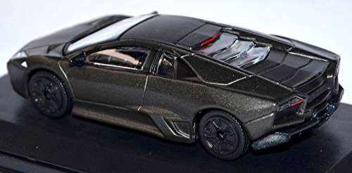 Lamborghini Reventon 2007 matte-black 1/43 LEO/IXO NEW+boxed   #5054 instant wheels