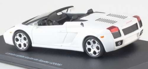 Lamborghini Gallardo Spyder 2005 white 1/43 LEO/IXO NEW+boxed   #5056 instant wheels