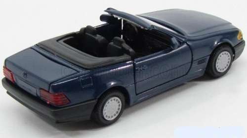 Mercedes-Benz 500SL op cabrio (R129) blue Gama 1/43 NEW+showcased  #5103 instant wheels