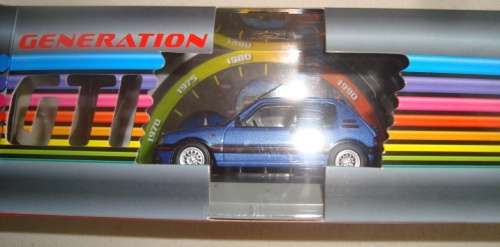 Peugeot 205 GTI 1600 1992 GTI Cllctn 1/43 IXO NEW+boxed  #5027 instant wheels