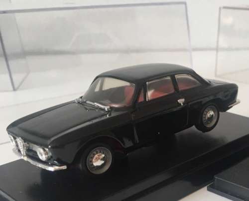 Alfa Romeo Giulia Sprint GT 1963 black 1/43 Progetto NEW+boxed  #5051 instant wheels
